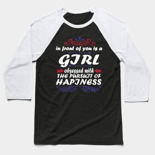 America USA 4.july pursuit of Hapiness Freedom Baseball T-Shirt